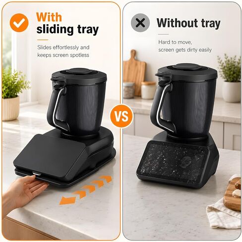 2PCS Sliding Board and Screen Protector for Thermomix TM7 in Kuwait