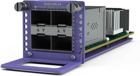 Extreme Networks 5520-VIM-4X Versatile Interface Module - 4X 10GbE SFP+ Expansion for 5520 Series Switch in Kuwait