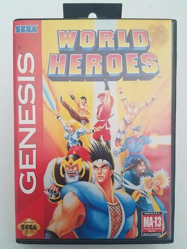 World Heroes - Sega Genesis in Kuwait
