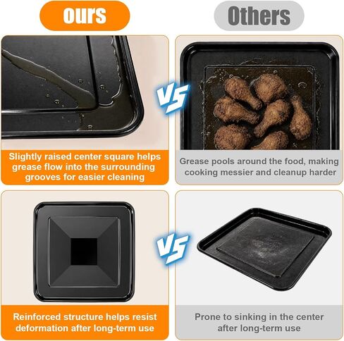 Air Fryer Tray Compatible with Ninja Flip Air Fryer SP101 SP100 SP1001C in Kuwait