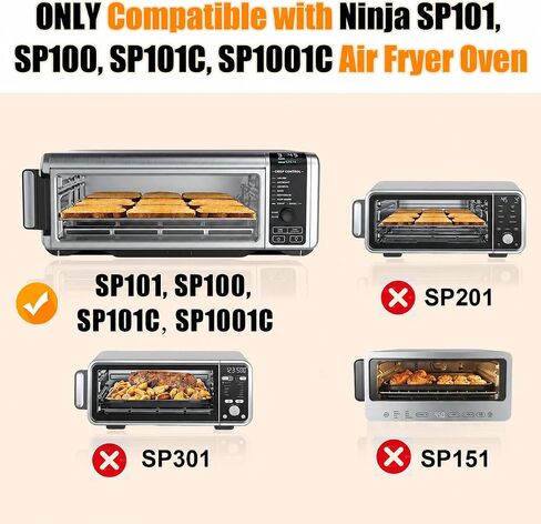 Air Fryer Tray Compatible with Ninja Flip Air Fryer SP101 SP100 SP1001C in Kuwait