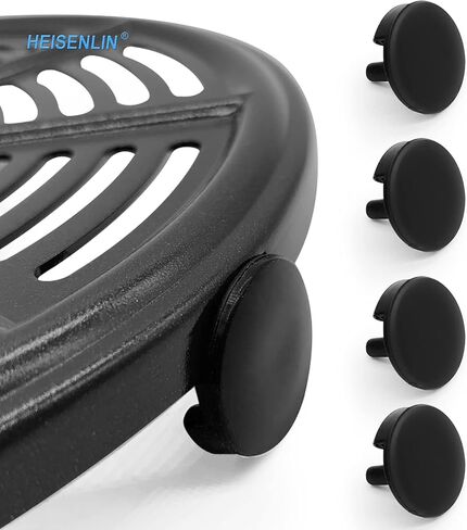 ALJ Air Fryer Rubber Feet for Chefman 6QT Compact Air Fryers, 8PCS Premium Silicone Rubber Legs Bumpers Pads Pieces Tips Tabs Stops Stoppers Spacers Attachments for 6QT Chefman Air Fryer in Saudi Arabia