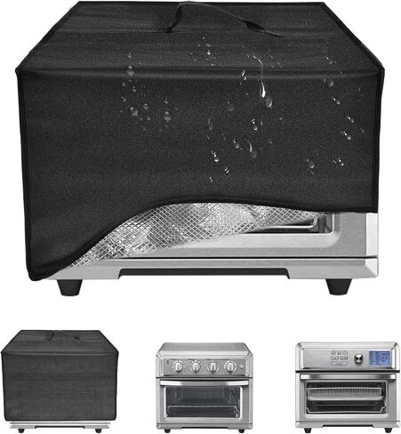 Toaster Oven Air Fryer Cover, Heat-Resistant Waterproof Dust-proof Kitchen Appliance Covers Compatible with Cuisinart TOA-60 65 70 Convection Toaster Oven Air fryer in Kuwait