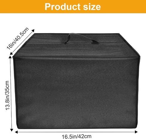 Toaster Oven Air Fryer Cover, Heat-Resistant Waterproof Dust-proof Kitchen Appliance Covers Compatible with Cuisinart TOA-60 65 70 Convection Toaster Oven Air fryer in Kuwait