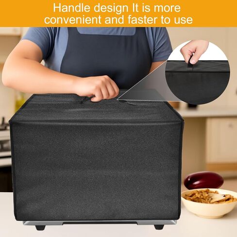 Toaster Oven Air Fryer Cover, Heat-Resistant Waterproof Dust-proof Kitchen Appliance Covers Compatible with Cuisinart TOA-60 65 70 Convection Toaster Oven Air fryer in Kuwait