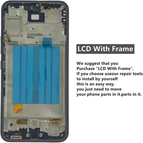 for Samsung Galaxy A54 5G A546 Screen Replacement with Frame in Kuwait