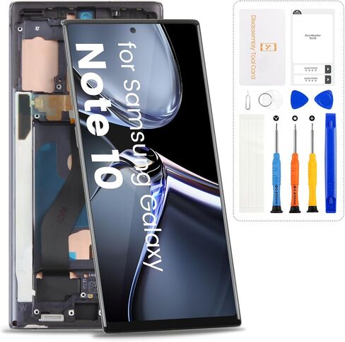 for Samsung Galaxy Note 9 Screen Replacement with Frame,Black Incell in Kuwait