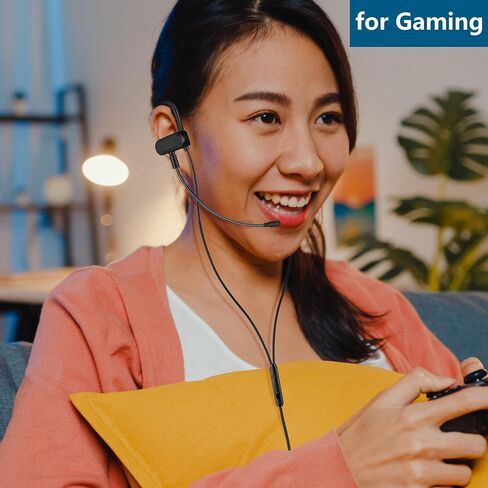 in-Ear Wired Earbuds with Ear Hooks, Gaming Headset & Boom Mic in Kuwait