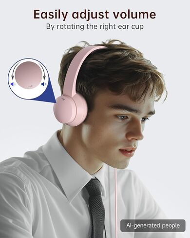 AOC USB Headset with Microphone for PC, Noise-Canceling Mic, USB-A in Kuwait