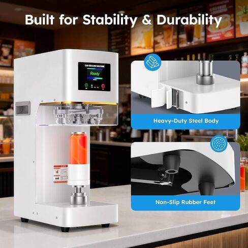 Mojgar Commercial Can Sealer Machine, Automatic 202 (55mm) Soda Can Sealer in Kuwait
