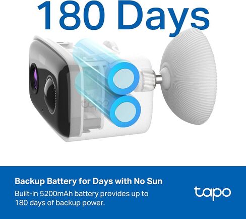 Tapo 1080p Outdoor Battery Security Camera w/Solar, C400 KIT in Kuwait