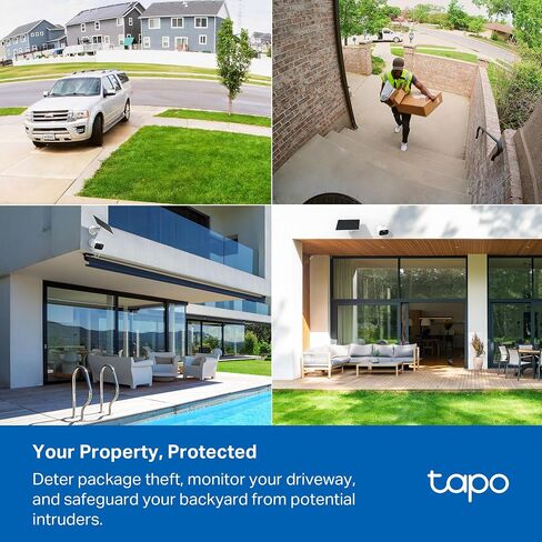 Tapo 1080p Outdoor Battery Security Camera w/Solar, C400 KIT in Kuwait
