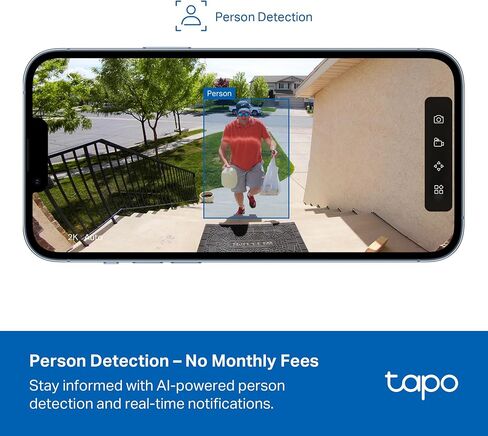 Tapo 1080p Outdoor Battery Security Camera w/Solar, C400 KIT in Kuwait