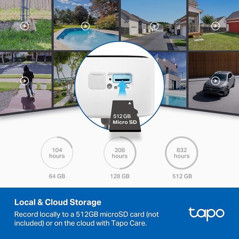Tapo 1080p Outdoor Battery Security Camera w/Solar, C400 KIT in Kuwait