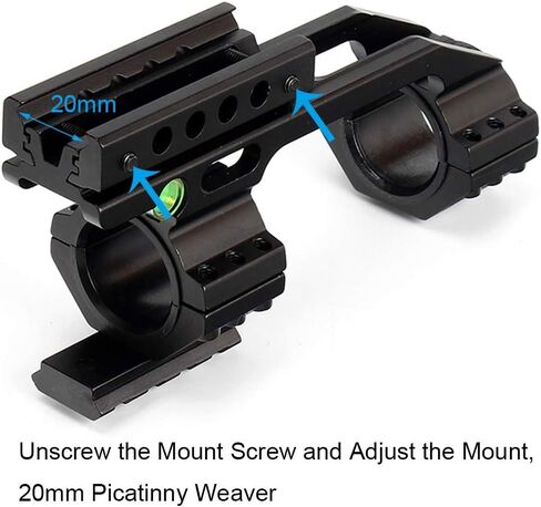 ohhunt 1 inch 30mm Scope Mount Cantilever Scope Mount Compatible with 11mm Dovetail and Picatinny in Kuwait
