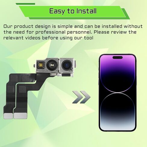 for iPhone 14 Pro Max Front Camera Replacement Cable Connector OEM in Kuwait