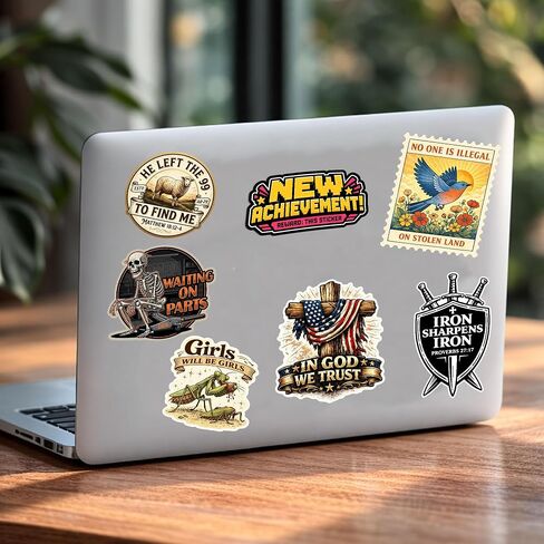 3 Pack New Achievement Sticker Sassy LitRPG Dungeon Crawler Fan Vinyl Decal Waterproof Laptop Water Bottle Car Window Bumper Reader Gamer Humor Gift 3 Inch in Kuwait