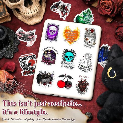 200PCS Dark Romance Book Stickers, Vinyl Spicy Romance Bookish Stickers for Adults, Journaling, Scrapbooking, Kindle & Laptop in Kuwait