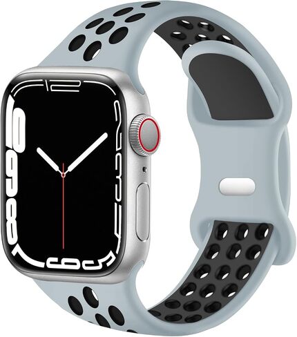 Silicone Sport Band Compatible with Apple Watch Bands Women Men in Kuwait