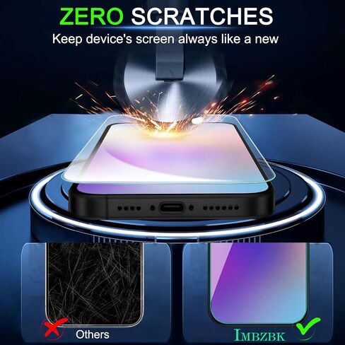 IMBZBK Matte Screen Protector for iPhone 17, Tempered Glass, 3+3 Pack in Kuwait