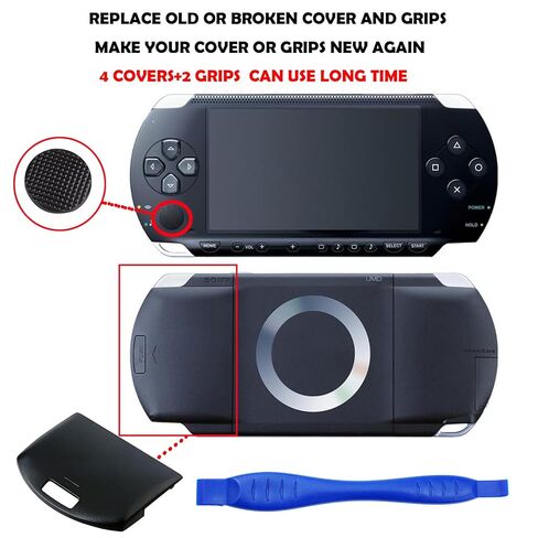 4PCS Replaceme Battery Back Door Cover Case for PSP 1000 1001 1002 1003 Fat in Kuwait