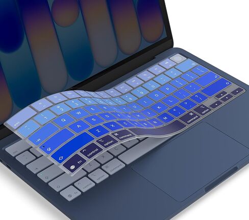 Keyboard Cover Compatible with 2026 Apple MacBook Neo 13 inch A18 Pro chip A3404 with Touch ID, MacBook Neo 13 Keyboard Skin Protector - Black in Kuwait