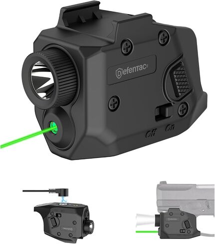 Defentac 350 Lumens Pistol Light and Green Laser Sight Combo in Saudi Arabia