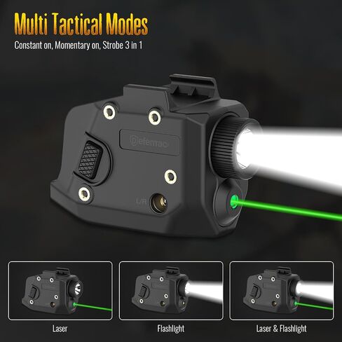 Defentac 350 Lumens Pistol Light and Green Laser Sight Combo in Saudi Arabia