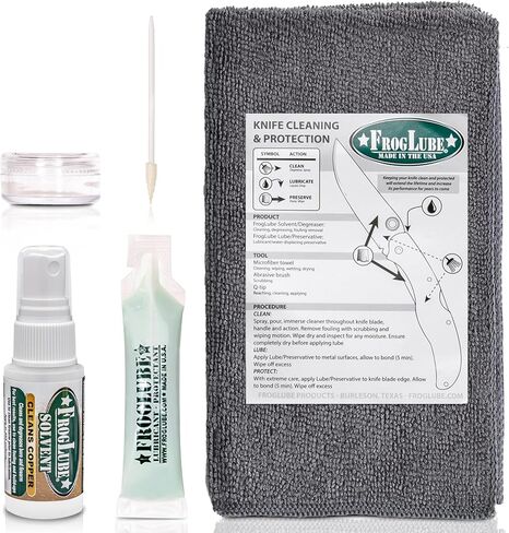 FrogLube Knife Cleaning Kit - Non Toxic Knife Cleaner Kit in Kuwait