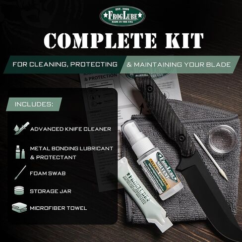 FrogLube Knife Cleaning Kit - Non Toxic Knife Cleaner Kit in Kuwait