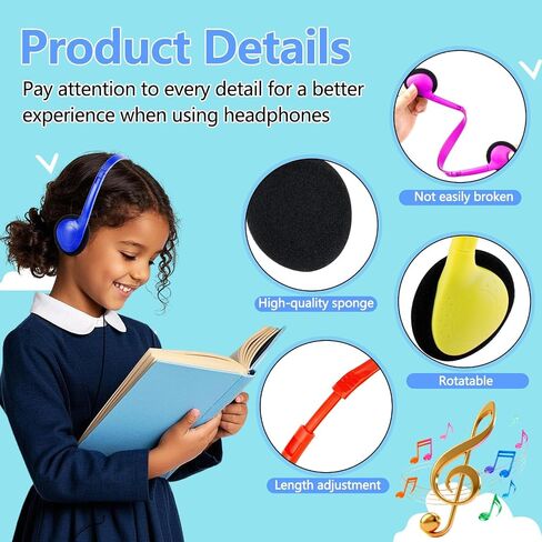 5 Pack USB Type C Headphones Bulk for Classroom Kids,Wired USB C in Kuwait