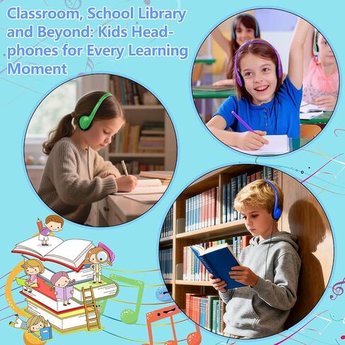 5 Pack USB Type C Headphones Bulk for Classroom Kids,Wired USB C in Kuwait