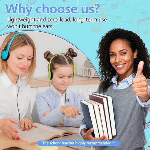 5 Pack USB Type C Headphones Bulk for Classroom Kids,Wired USB C in Kuwait