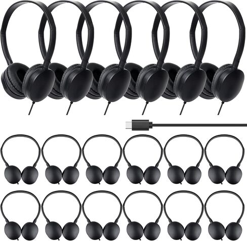 USB C Headphones Bulk for Kids Classroom School 10 Pack,Wired USB in Kuwait