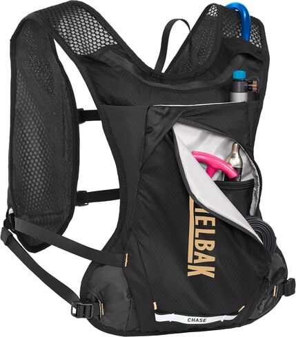 CamelBak Chase Race 4 Bike Hydration Vest with 50oz Reservoir, Lightweight Racing Fit for Fast Road and Gravel Riding, Black in Kuwait