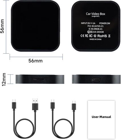 Wireless Android Auto & CarPlay AI Box for Harley 2024–2025 Road Glide, Street Glide & CVO/ST, Adds Android Support to Factory System, Plug & Play in Kuwait