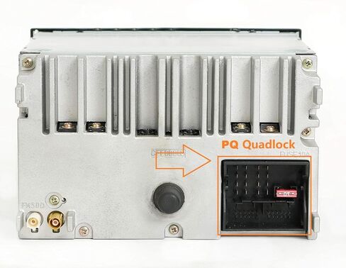 PQ Quadlock Adapter ISO to PQ Converter for Car Stereo RCN210 Radio in Kuwait