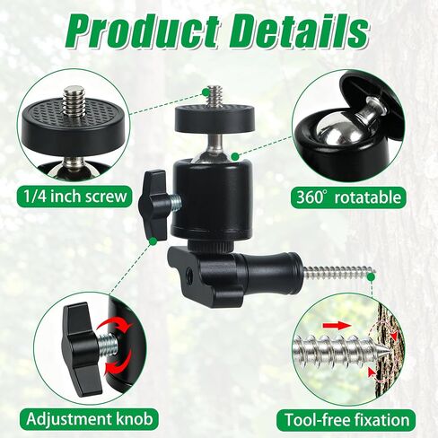 4 Pack Trail Camera Tree Mount Outdoor Camera Stand in Kuwait