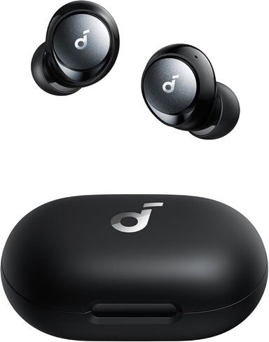 Soundcore by Anker Space A40 Auto-Adjustable Active Noise Cancelling Wireless Earbuds, Reduce Noise by Up to 98%, 50H Playtime, Hi-Res Sound, Comfortable Fit, App Customization(Renewed) in Kuwait