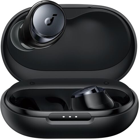 Soundcore by Anker Space A40 Auto-Adjustable Active Noise Cancelling Wireless Earbuds, Reduce Noise by Up to 98%, 50H Playtime, Hi-Res Sound, Comfortable Fit, App Customization(Renewed) in Kuwait