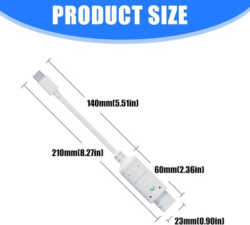 Power Over Ethernet Adapter 48v to Type C 5v2.4a Output Compactly Power Over Ethernet to Type Converter for Electronics Intelligent Phones/Tablets Use Standard Adapter USB in Kuwait