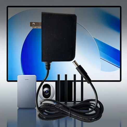 12V 2A Power Supply (Class 2, UL Listed) - 5.5 x 2.1mm, Center + in Saudi Arabia