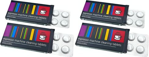 Cafetto Cino Cleano Espresso Machine Cleaning Tablets, for Breville Espresso Machines, Descaling Tablets for Baristas (Pack of 2, 16 Tablets) in Kuwait