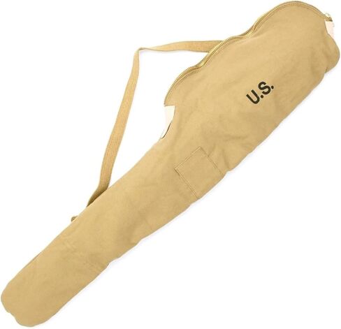 CALYX U.S. WWII Fleece Lined M1 Carbine Rifle Case with Carry Strap - Marked U.S. (Khaki), 38 Inch in Saudi Arabia