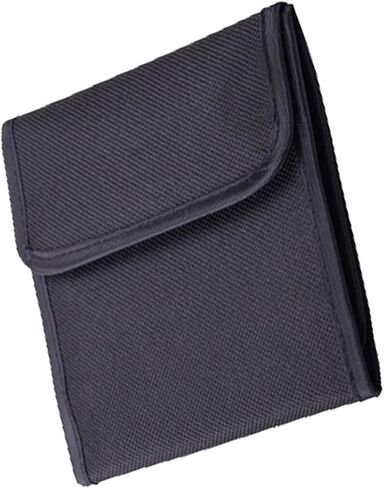Canvas Optical Modifier Pouch Foldable Protective Wallet Case for 82mm Circular and Square Lens Photography Storage Bag in Kuwait