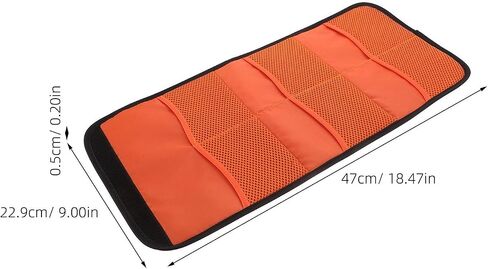 HEALLILY 2pcs Lens Filter Carry Bag with 6 Pockets for Lens Accessories, Travel Filter Storage Pouch with Versatile Organization and Enhanced Protection, for Outdoor Shoots and Professional in Kuwait