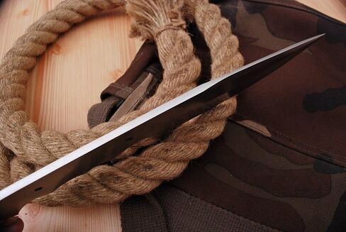 ZabyKnives ZB-7254 Handmade D2 Steel knife blank blade, Hunting knife blade for knife making, Silver in Kuwait
