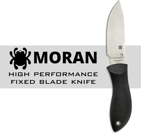 Spyderco Moran Drop Point Fixed-Blade Knife, PlainEdge in Kuwait