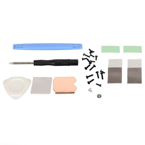 Haofy SSD Heatsink Thermal Pad Kit, Copper M.2 2230 NVME Heat Sink with Phase Change Pads, Back Cover Opening Tools, Passive Cooling for and ROG Ally in Kuwait