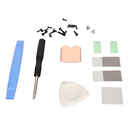 Haofy SSD Heatsink Thermal Pad Kit, Copper M.2 2230 NVME Heat Sink with Phase Change Pads, Back Cover Opening Tools, Passive Cooling for and ROG Ally in Kuwait